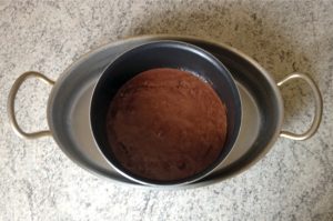 Recette de Gâteau fondant chocolat et mousse de poires