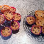 Recette de Petits clafoutis aux griottes façon muffins