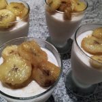 Glace légère au yaourt et à la banane