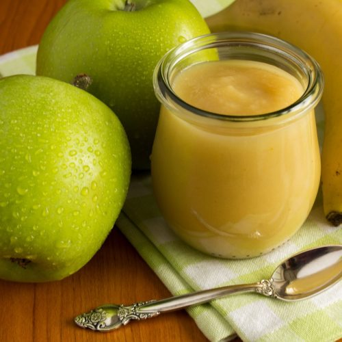 ♨ Recette de Compote pommes / bananes / vanille (recette Companion