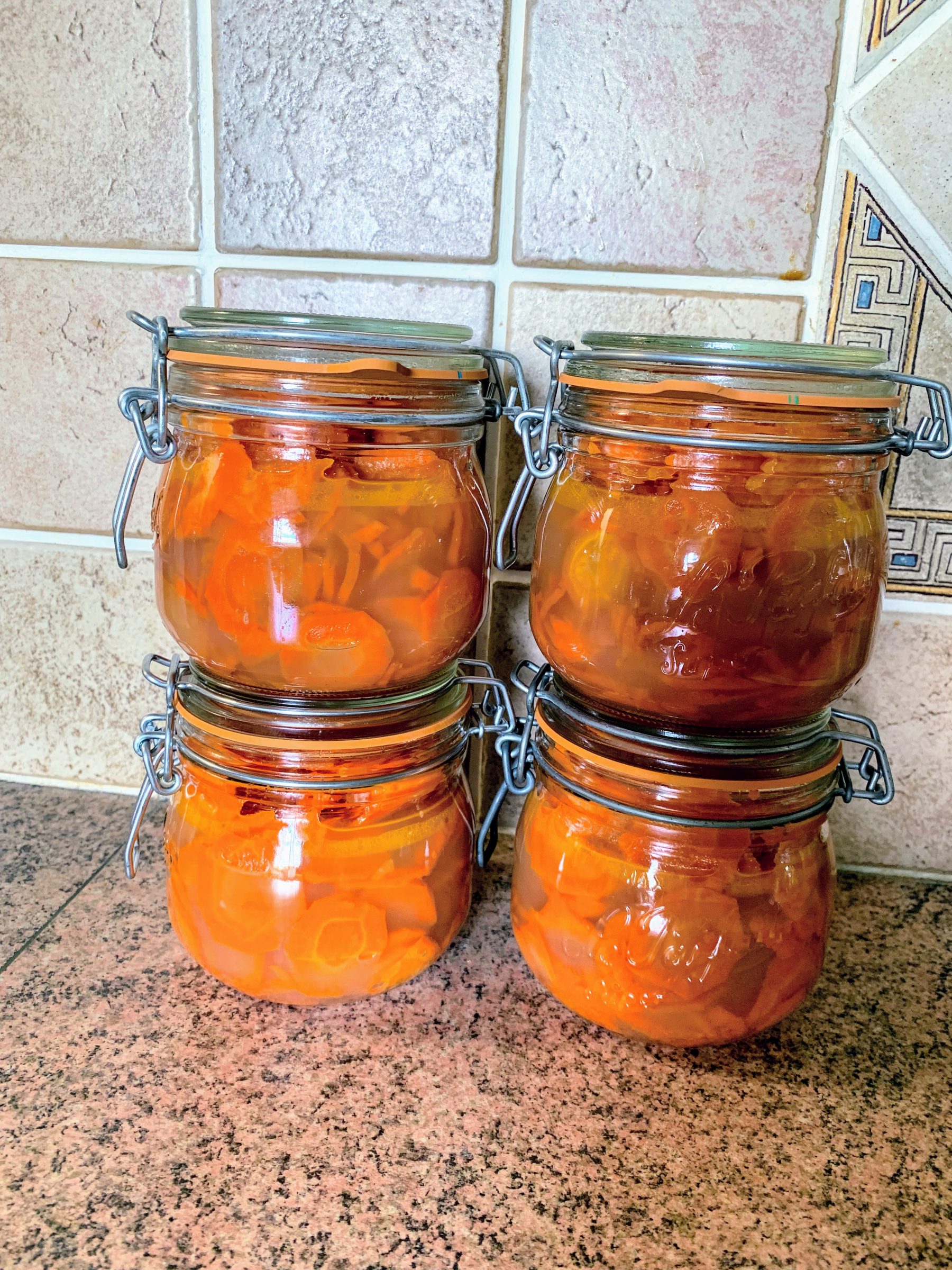 ♨ Recette de Carottes Vichy en bocaux Cuisine Blog